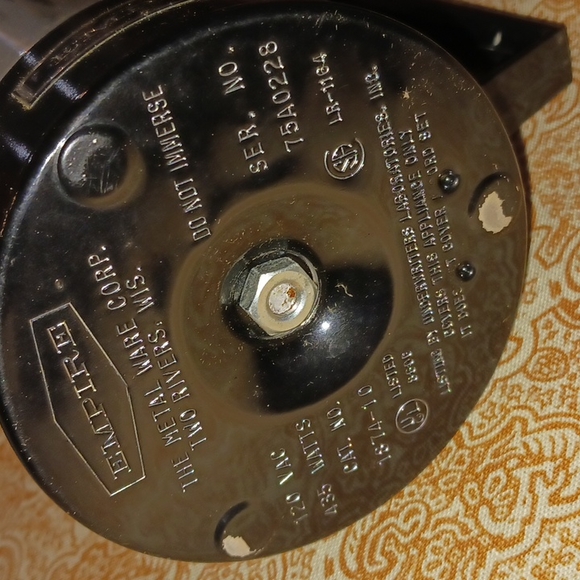 Antique Electric travel coffee percolator with 2 small mugs - Picture 14 of 15